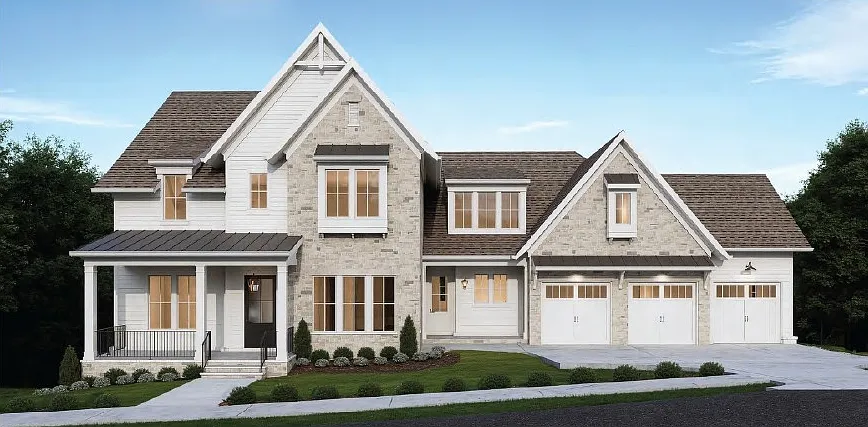 A home built by legend homes in Franklin TN