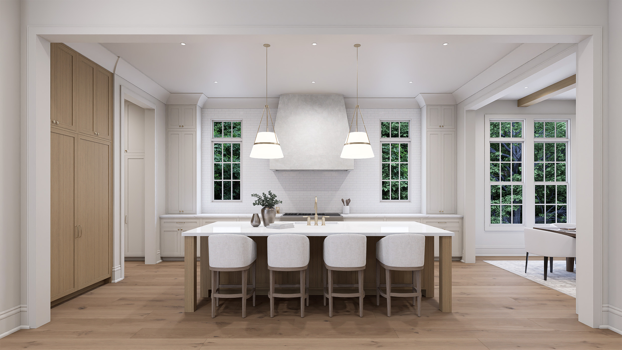 A kitchen in a home built by Legend homes